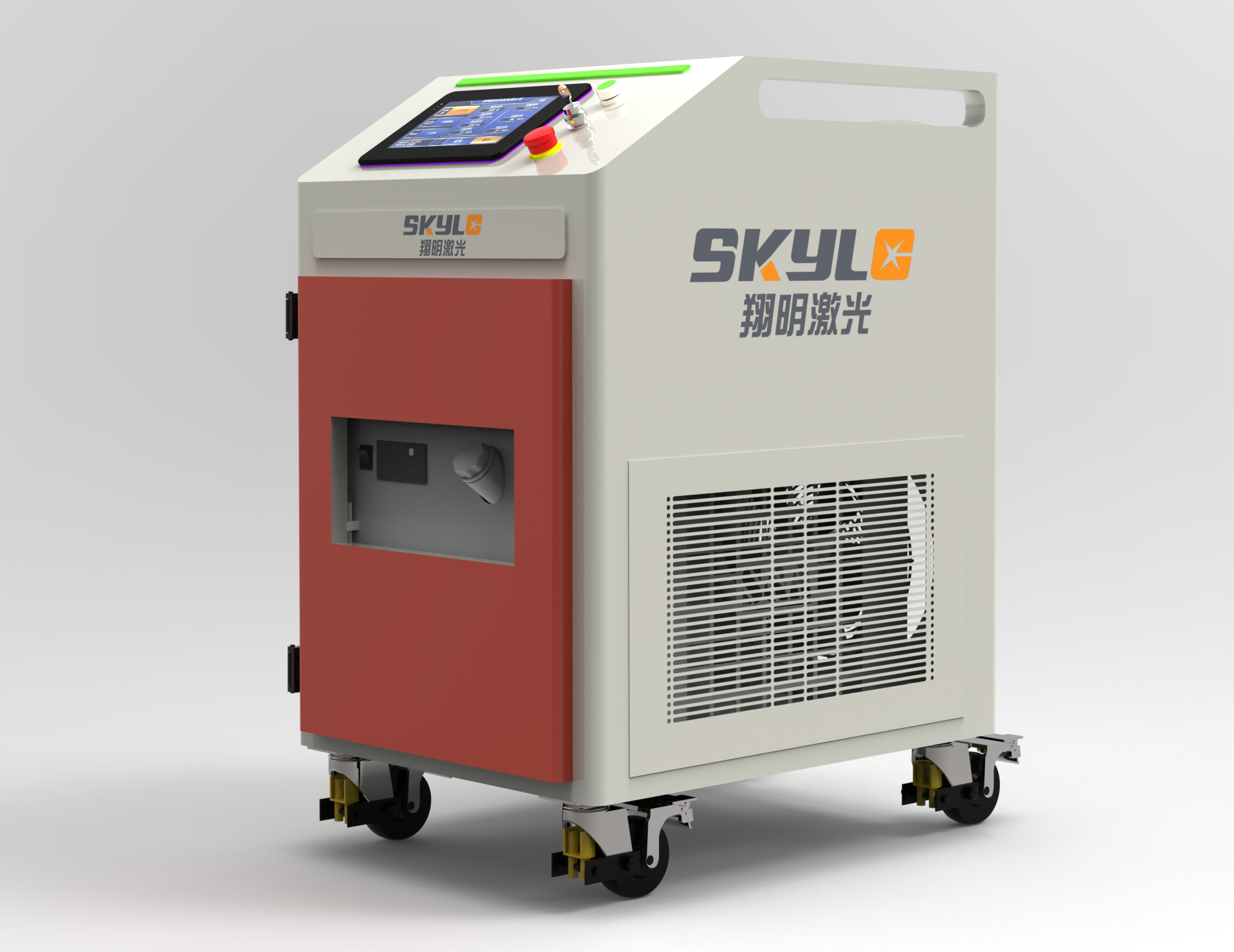 Ручной 1000/2000W импульсный лазерный очиститель